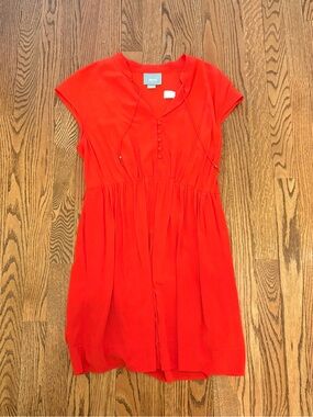 Red Maeve by anthropology plus Slip and belt